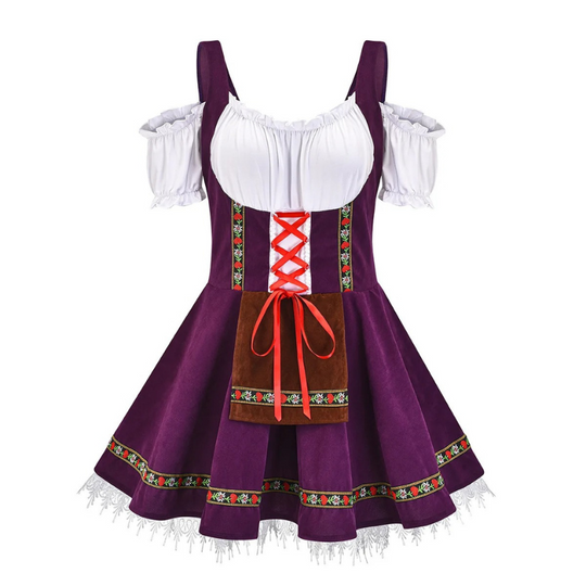 Dirndl Oktoberfest Jurk voor dames met borduursel - Margarette