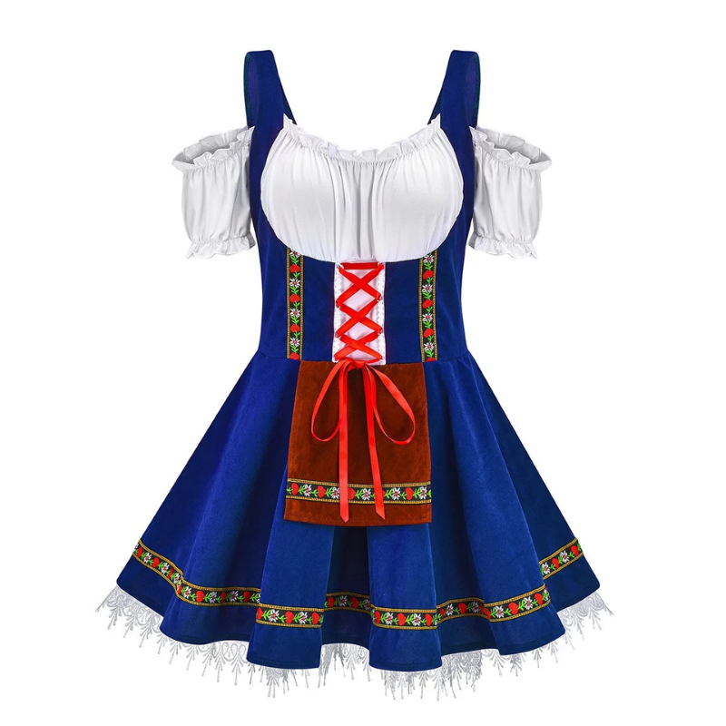 Dirndl Oktoberfest Jurk voor dames met borduursel - Margarette