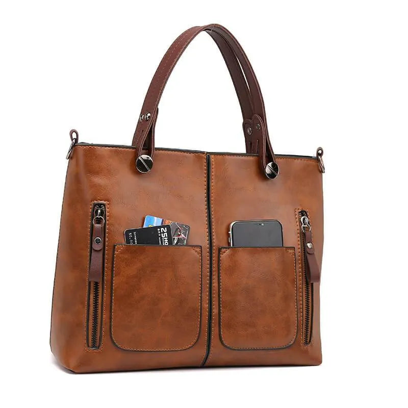 Elegante Leren Tas voor Dames - Tess