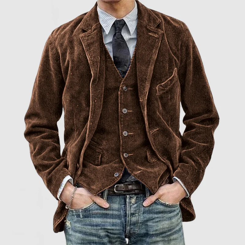 Corduroy Blazer en Vest - Alvin