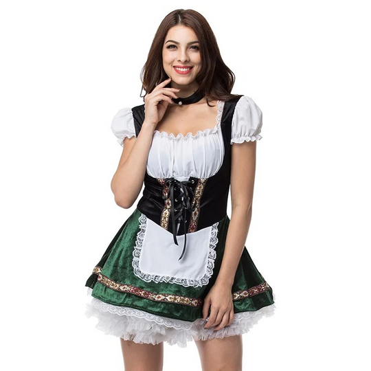 Dirndl Oktoberfest Jurk voor dames met borduursel - Margarette