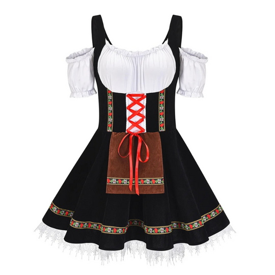 Dirndl Oktoberfest Jurk voor dames met borduursel - Margarette