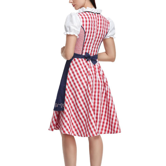 Dirndl Damesjurk met Ruches - Denice