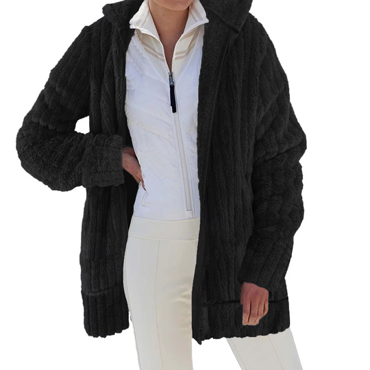 Casual Fleece Jas voor Dames - Cyra