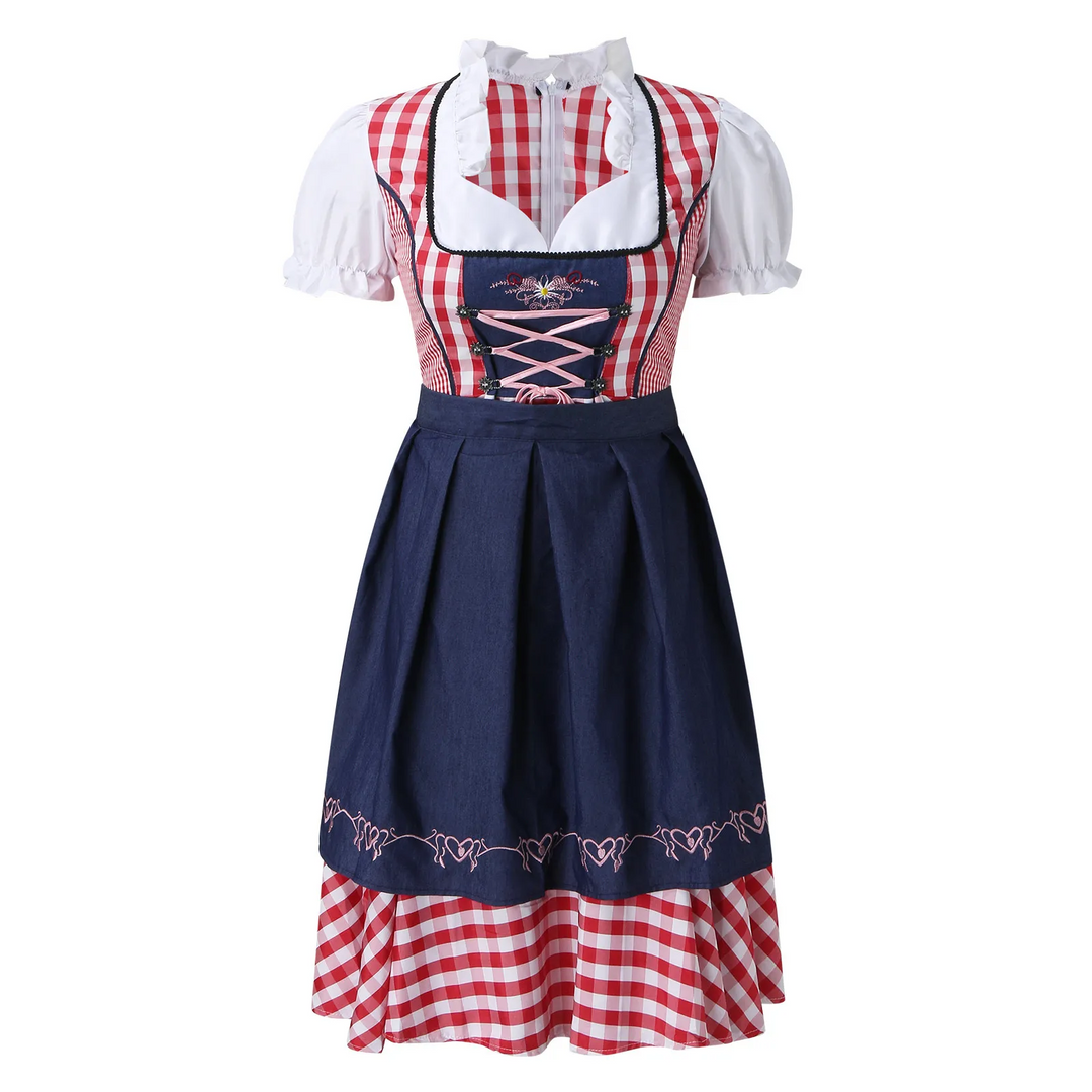 Dirndl Damesjurk met Ruches - Denice