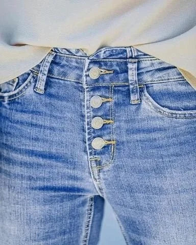 Vintage Jeans met Hoge Taille - Meike