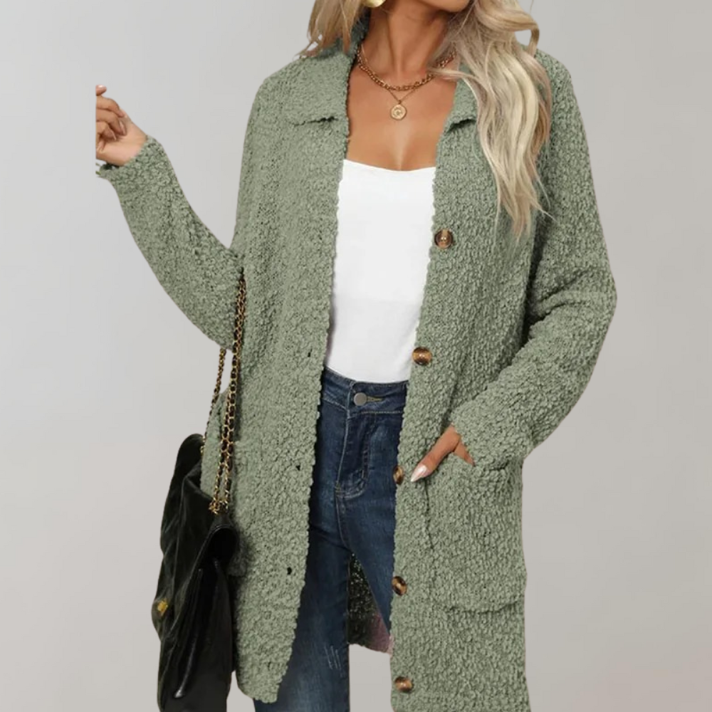 Dames Lange Cardigan - Aria