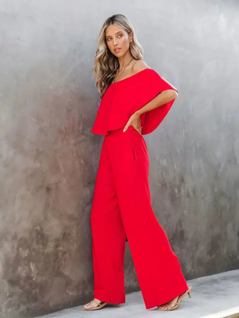 Jumpsuit zonder schouders - Marilou