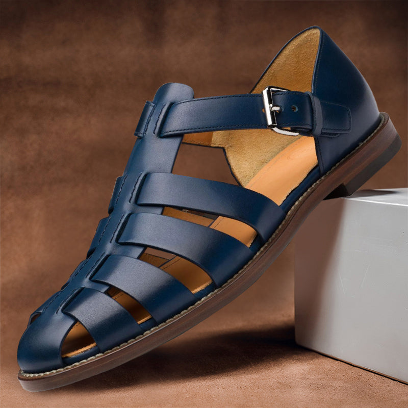 Leren sandalen voor heren - Cas