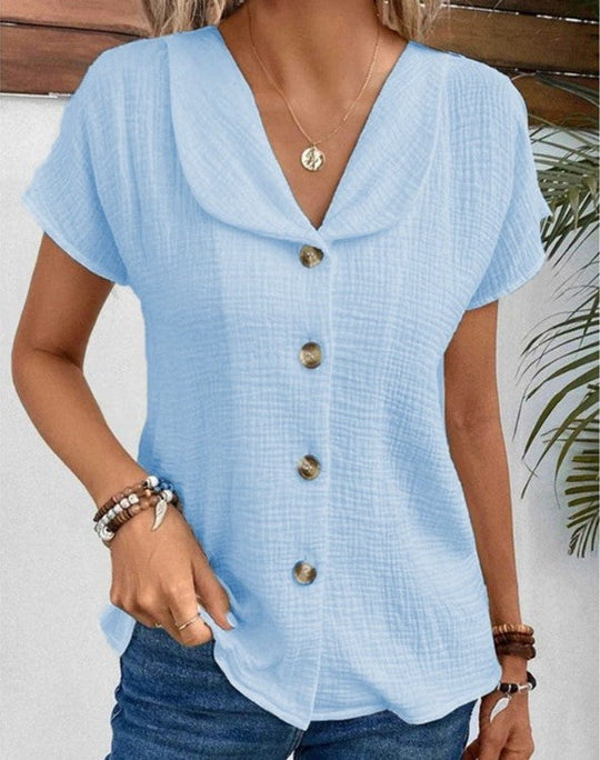 Knoopsluiting Blouse - Willeke