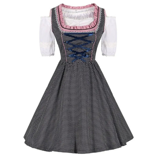 Roze Oktoberfest Jurk - Xara