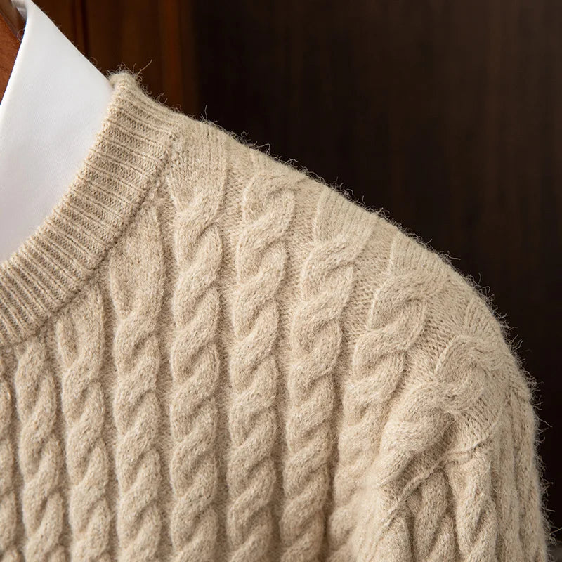 Herfst en Winter Cashmere Trui voor Heren - Heiko