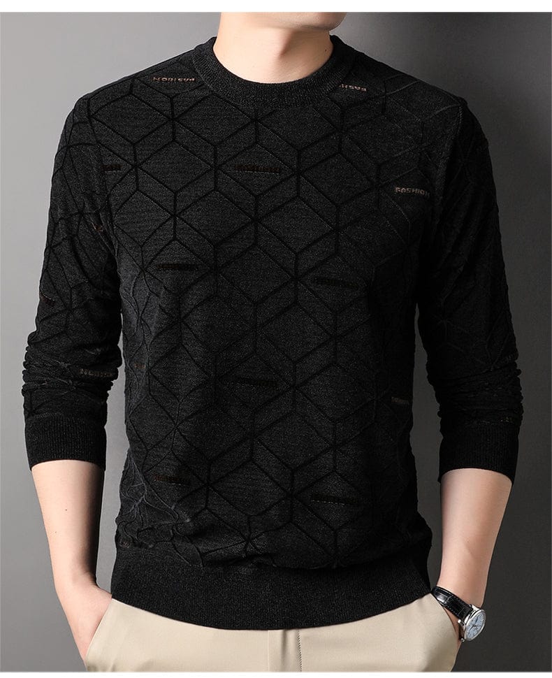 Klassieke Slim Fit Sweater voor heren - Elmo