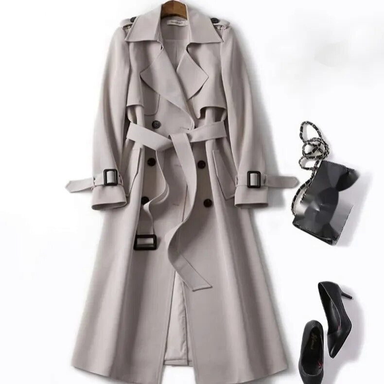 Trenchcoat met Capuchon voor Dames - Sietske