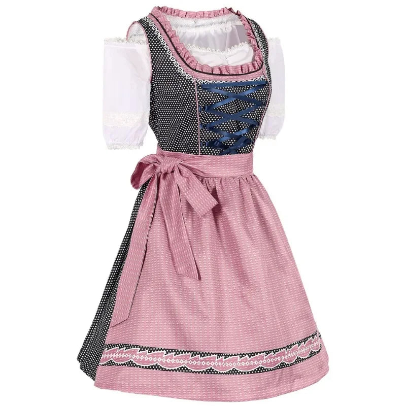 Roze Oktoberfest Jurk - Xara