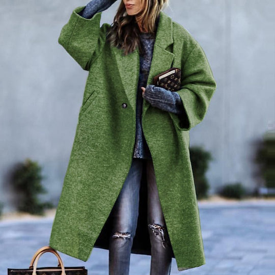 Oversized Wol Trenchcoat voor Dames - Anni