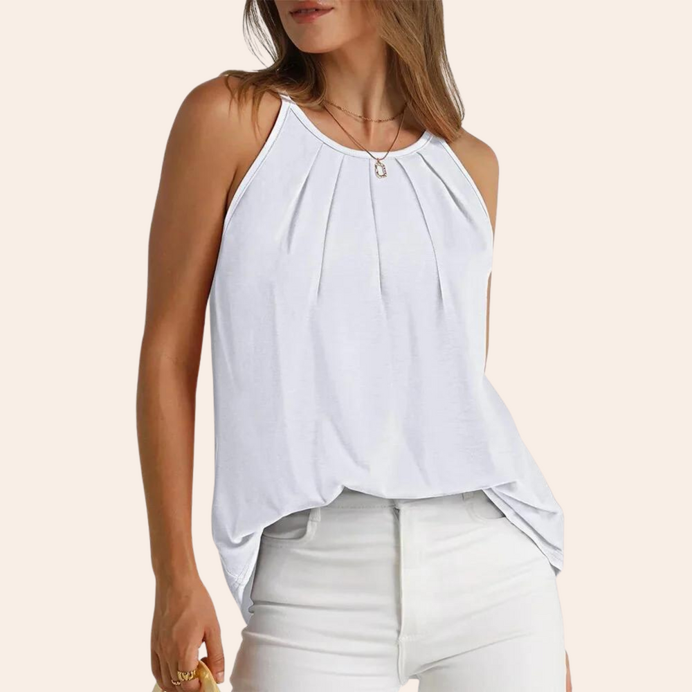 Zomerse Mouwloze Blouse - Nathalie