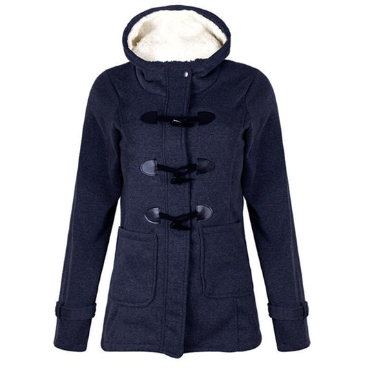 Lange Winterjas met Capuchon voor Dames - Addy