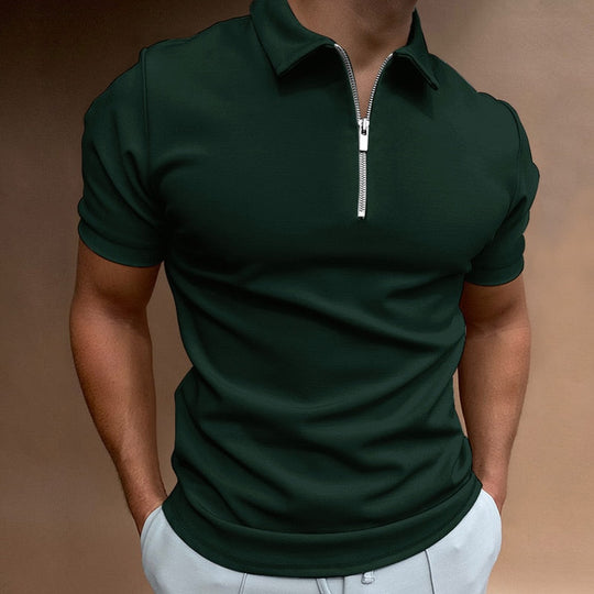 Polo Shirt met Ritssluiting - Peter