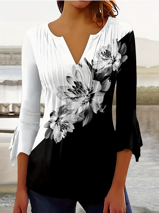 Trendy Blouse met Knoopsluiting - Gea