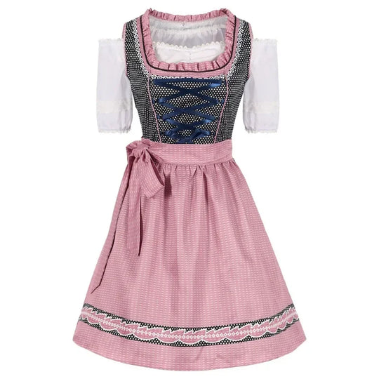 Roze Oktoberfest Jurk - Xara