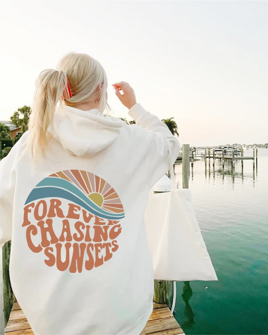 "Forever Chasing Sunsets" Hoodie - Ieteke