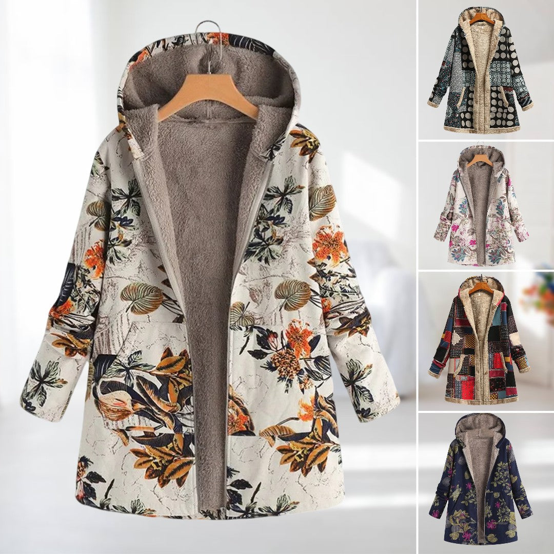 Jas met Bloemenprint voor Dames - Aurelia