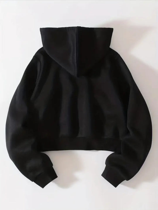 Hoodie met overheadrits - Xianty