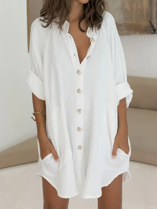 Oversized Casual Blouse voor Dames - Femke