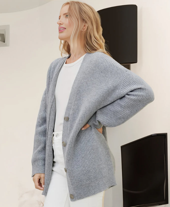 Elegante Cashmere Cardigan - Martijn