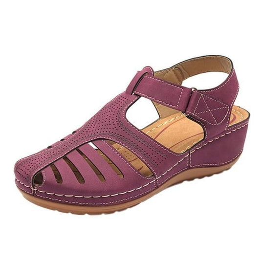 Zomerse Sandalen met Sleehak - Linde