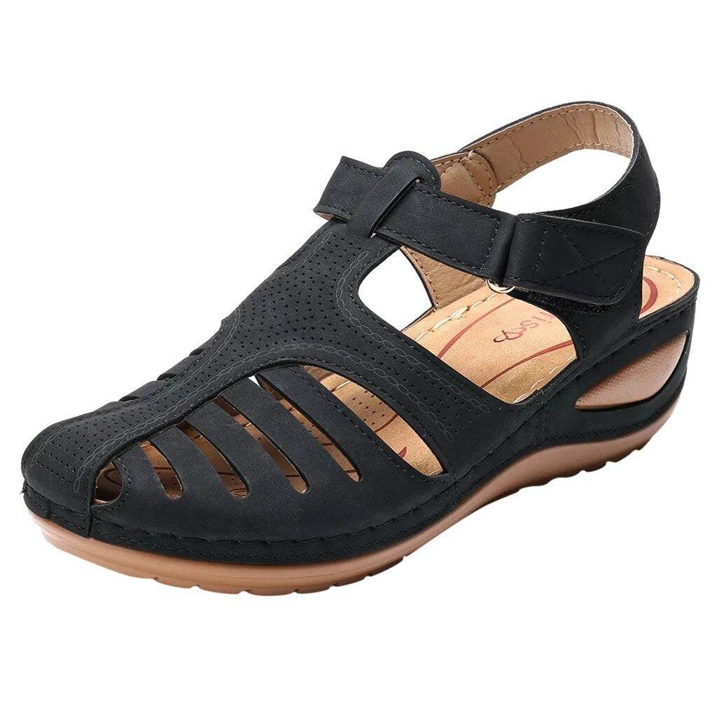 Zomerse Sandalen met Sleehak - Linde