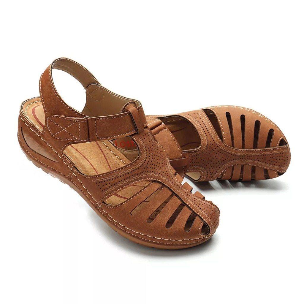 Zomerse Sandalen met Sleehak - Linde