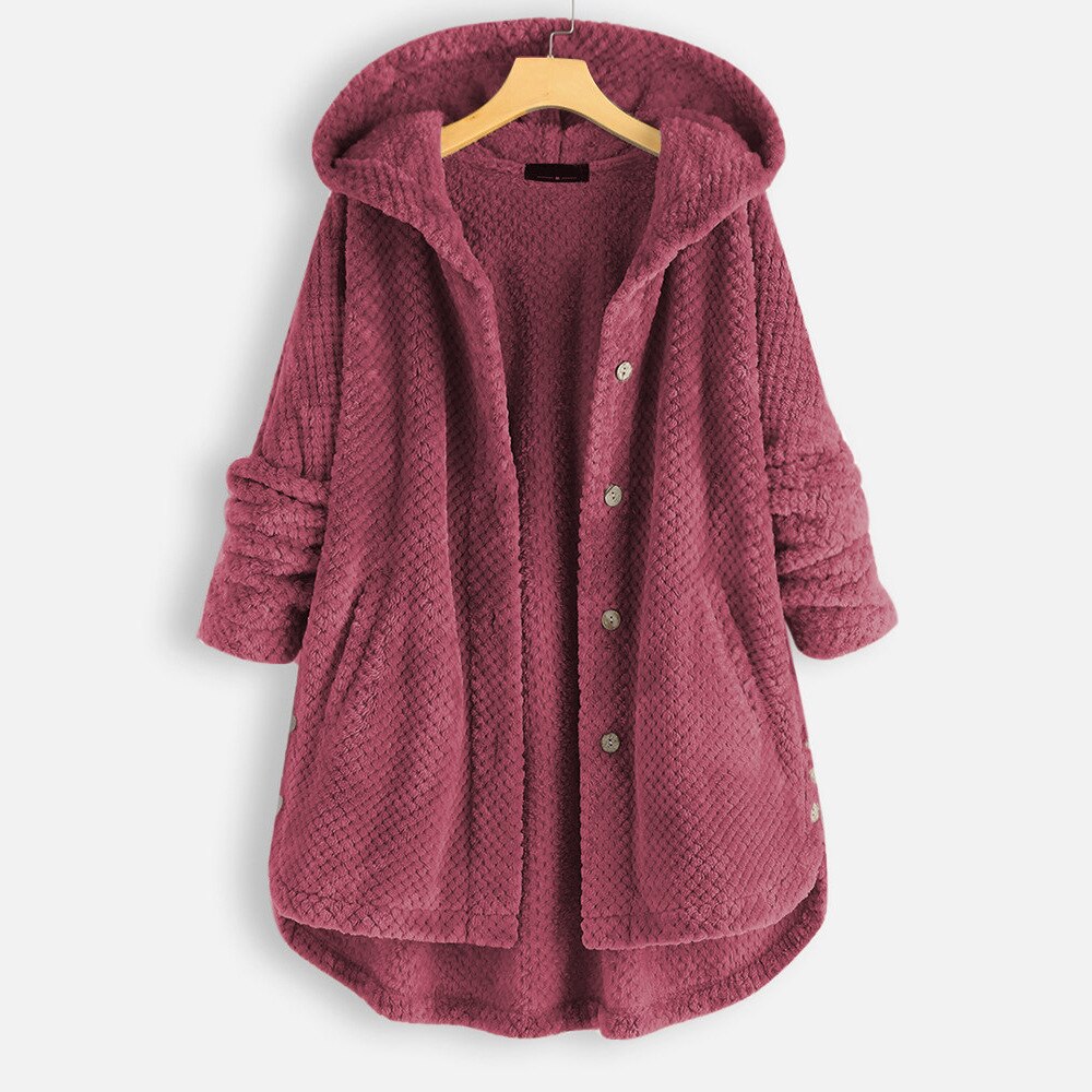 Oversized Hooded Coat for Women - Charlotte