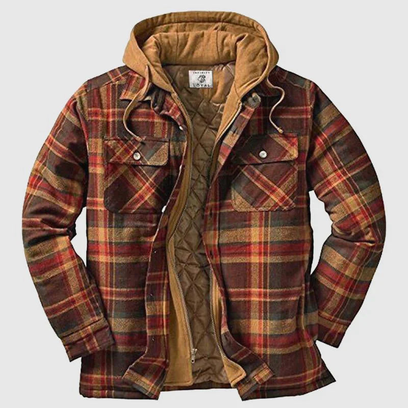 Hooded Lumberjack Jas - Vince